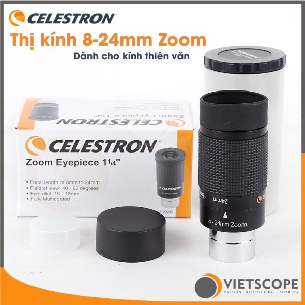 thị kính zoom 8-24mm Celestron