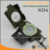 La Bàn Đa Năng K04 Cao Cấp Tiêu Chuẩn Quân Đội Đo Độ Nghiêng Phong Thủy Địa Chất Thân Kim Loại
