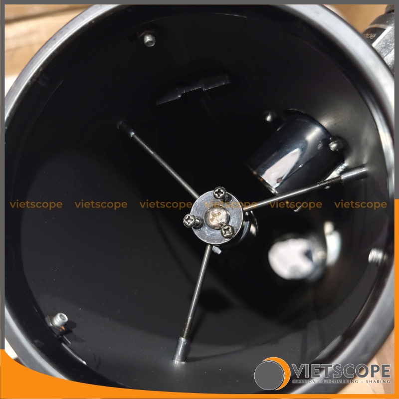 Gương thứ cấp kèm spider cho kính thiên văn phản xạ D76mm