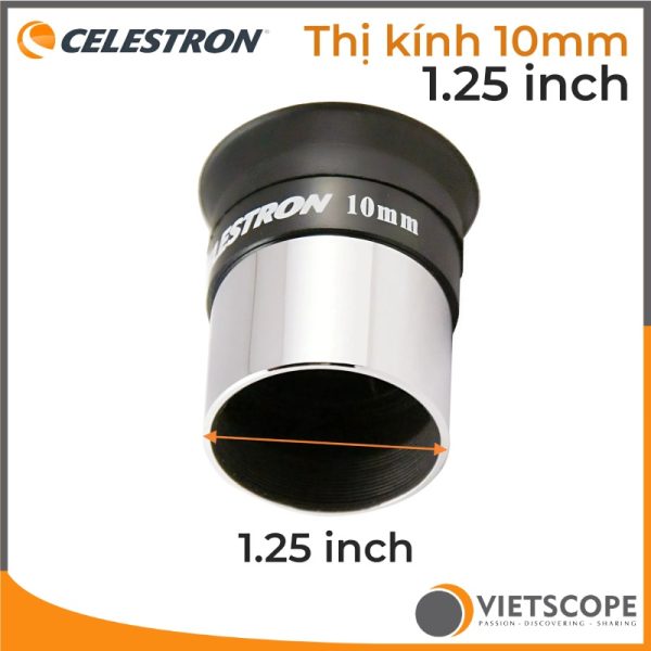 Thị kính 10mm Celestron tiêu chuẩn 1.25 inch